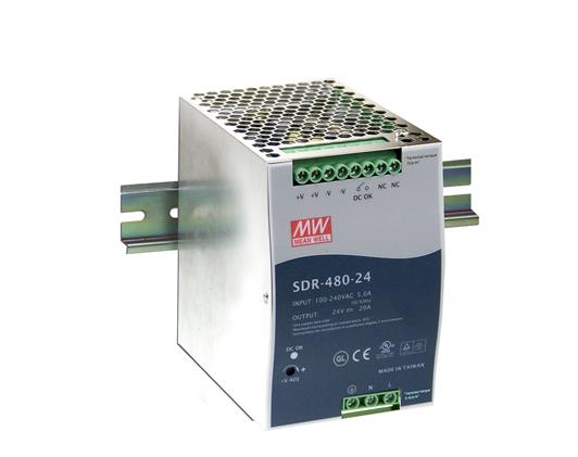 Mean Well-SDR-480-24 power supply